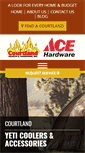 Mobile Screenshot of courtlandhearth.com